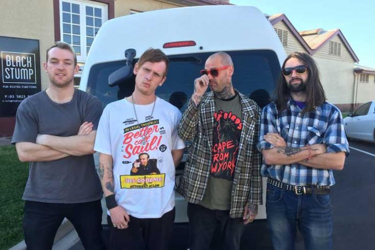 Blind Man Death Stare announces Australian Tour with Trophy Knives