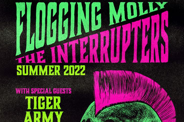 Flogging Molly & The Interrupters announce co-headlining summer tour