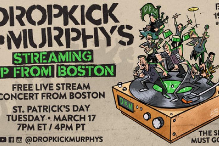 Dropkick Murphys livestream St. Patrick's Day concert