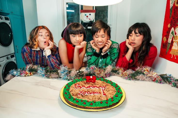 The Linda Lindas release video for holiday single 'Groovy Xmas'