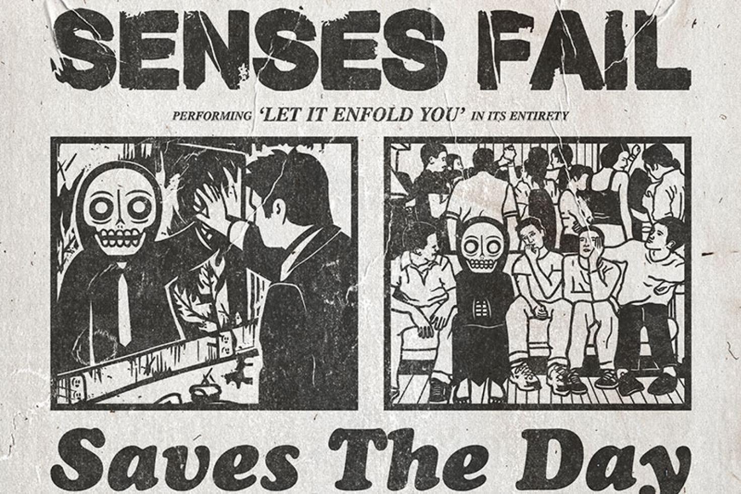 Senses Fail & Saves The Day announce "New Jersey Vs. The World" tour