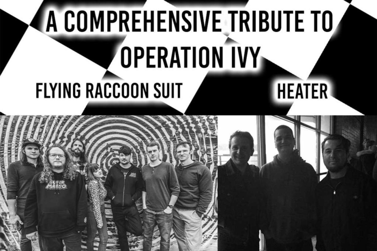 PREMIERE: Heater and Flying Raccoon Suit share Op Ivy covers off upcoming tribute album