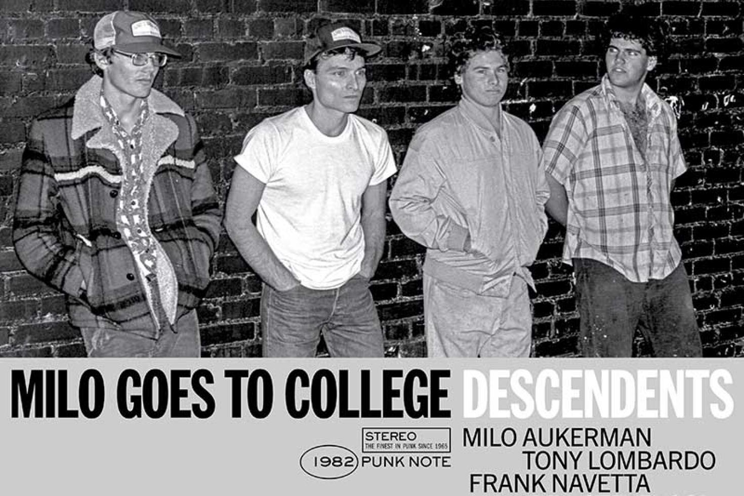 Descendents launch reissue campaign with 1982 debut album 'Milo Goes To College'