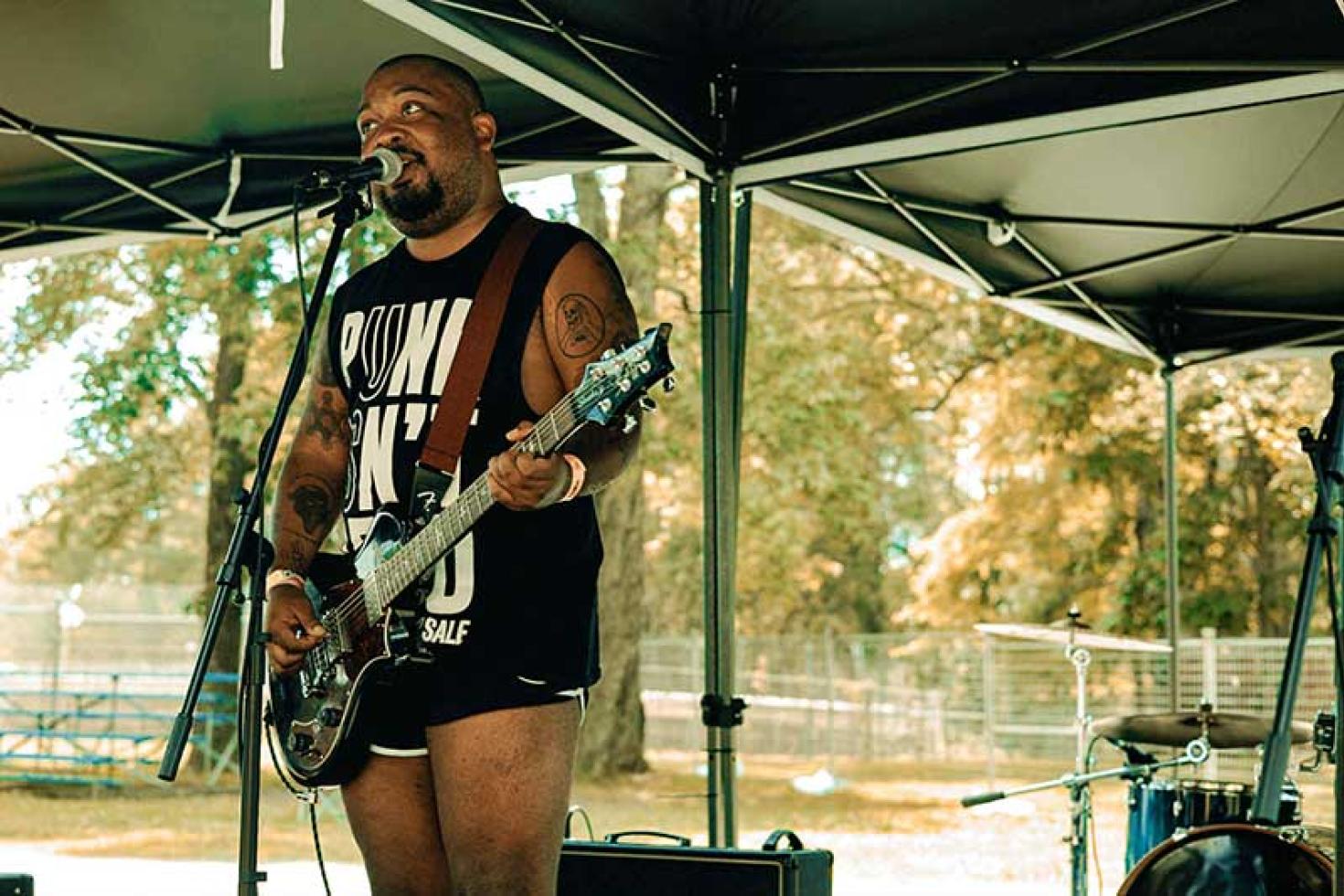Black Guy Fawkes shares new single 'Glass Houses'