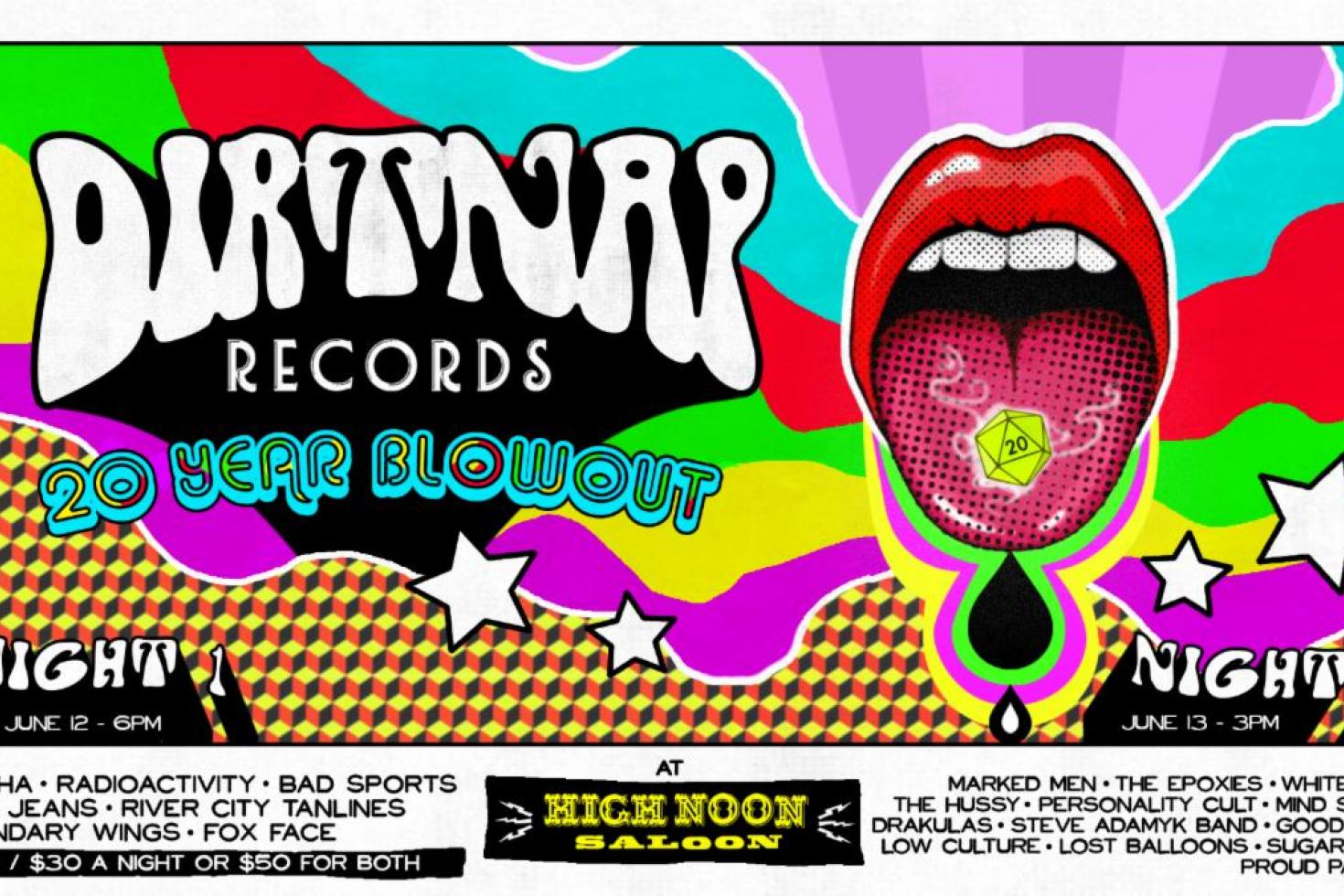 Dirtnap Records announces 20th anniversary 2-day fest