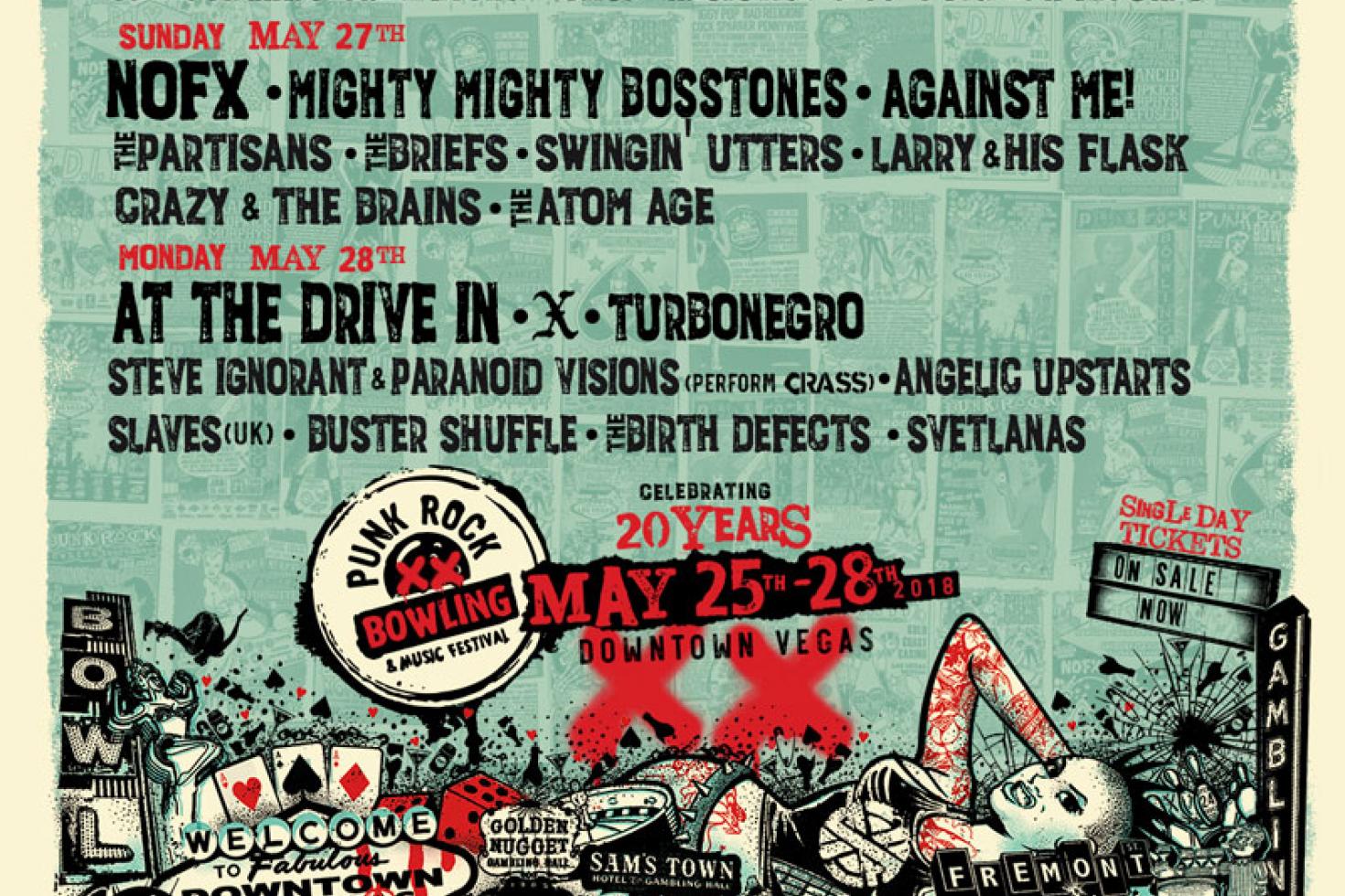 News Punk Rock Bowling single day lineup announced Punk Rock Theory