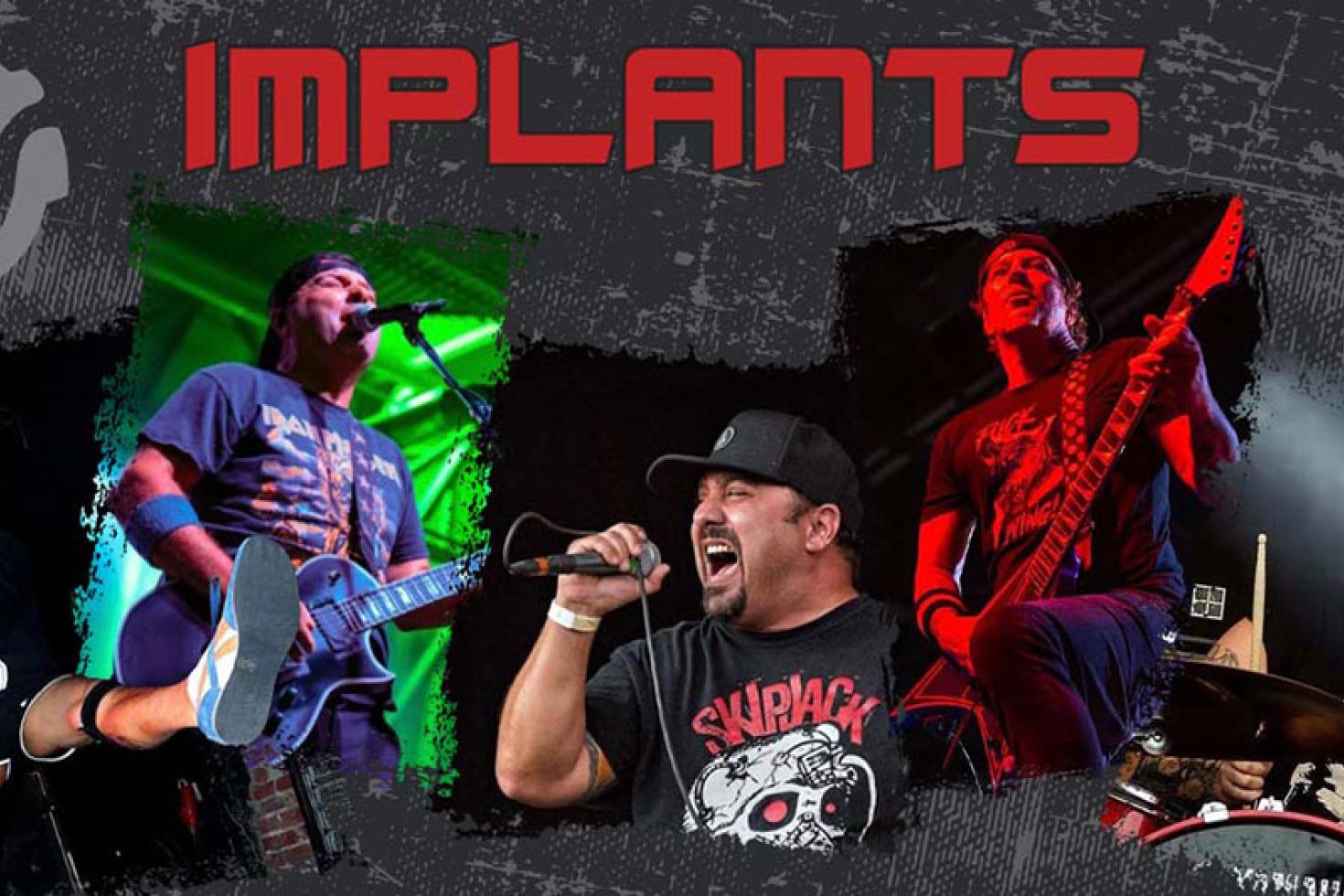 Implants revelals new line-up and signs with Cyber Tracks for third album