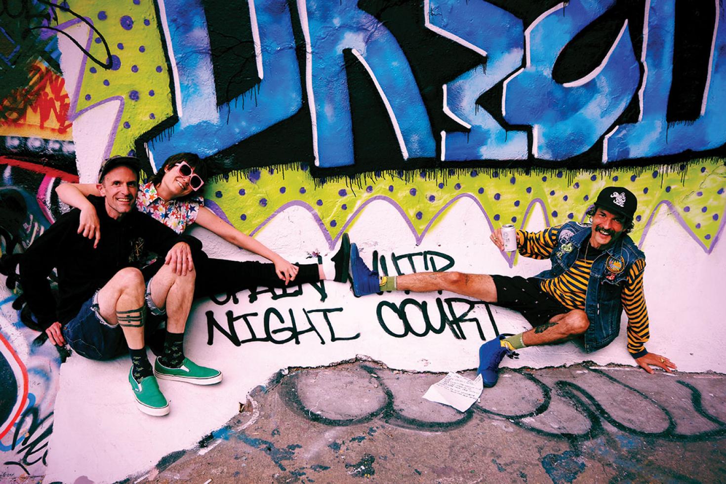 PREMIERE: Night Court share video for new single 'Fractions'