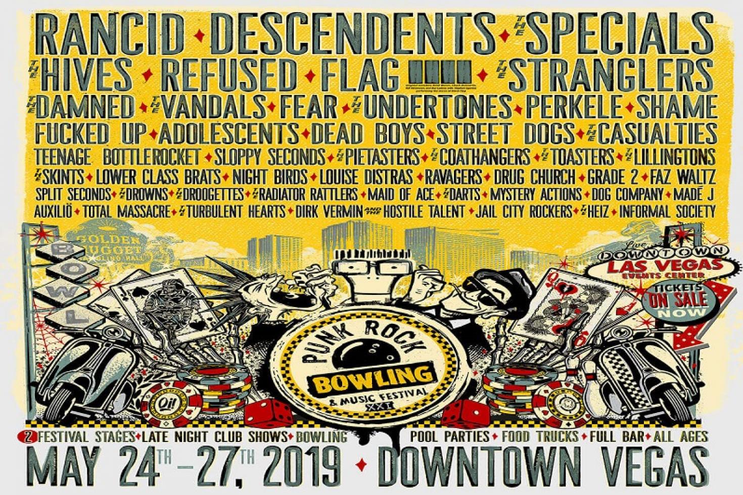 News Punk Rock Bowling announces 2019 Las Vegas festival lineup