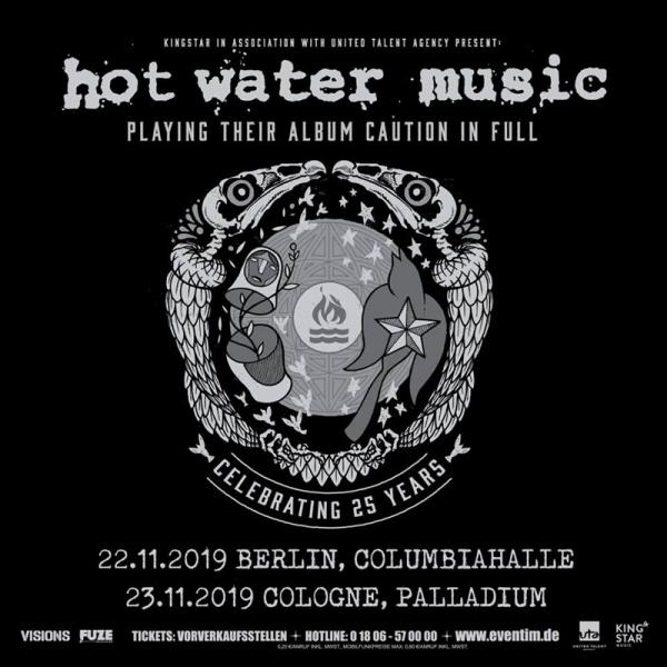 Hot Water Music announce 25th anniversary shows in 2019