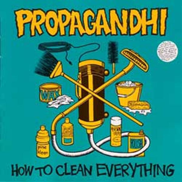 propagandhi how to clean everything album cover