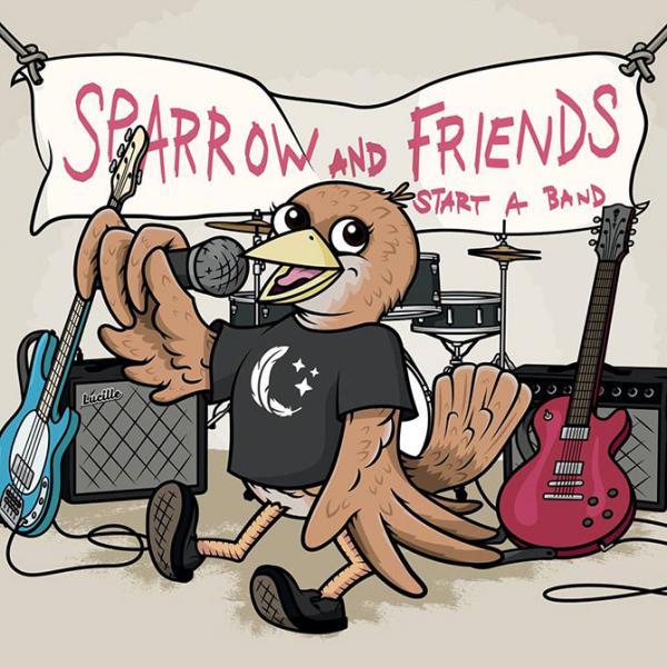 Sparrow Sleeps - Sparrow and Friends Start a Band