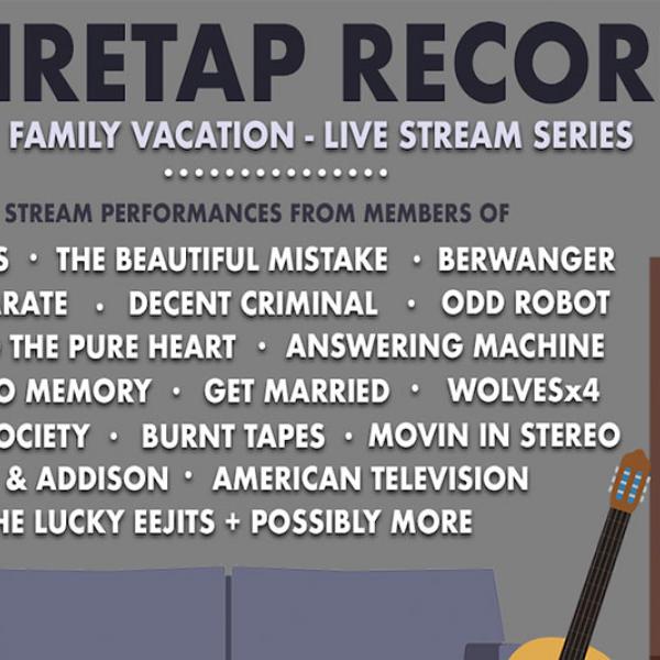 Wiretap Records announce month-long live stream series