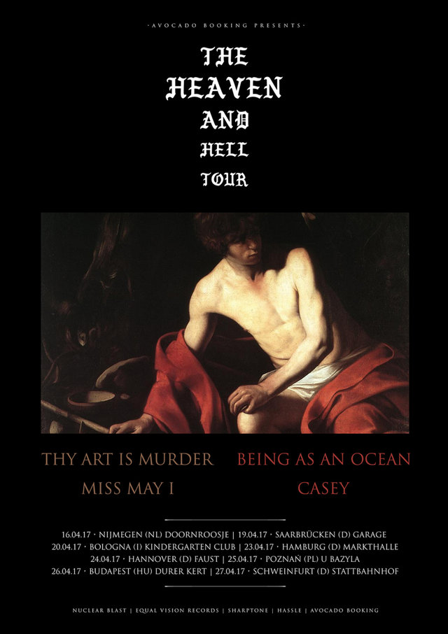 Miss May I announce European tour