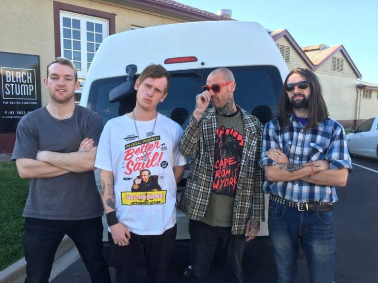 Blind Man Death Stare announces Australian Tour with Trophy Knives