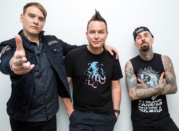 Blink 182 uploaded lyric video for ‘Wildfire’
