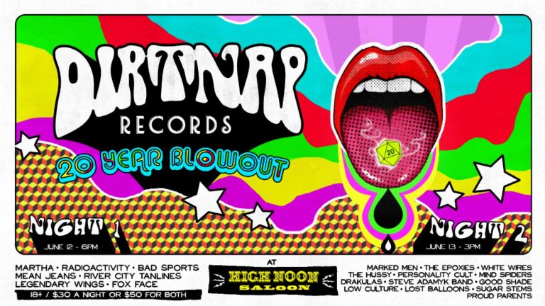 Dirtnap Records announces 20th anniversary 2-day fest