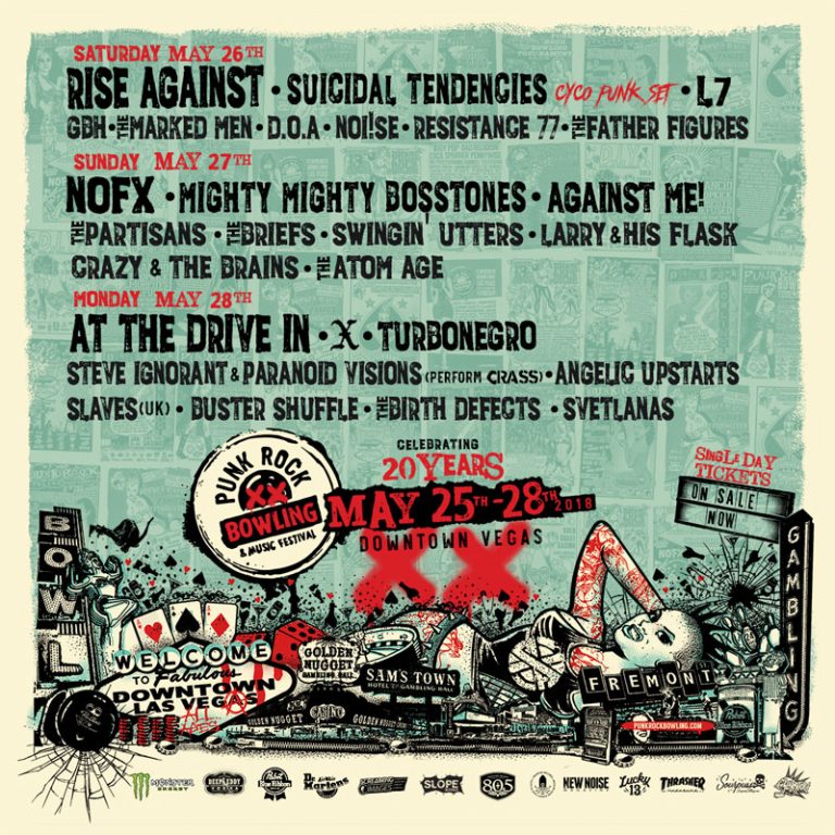 Punk Rock Bowling single day lineup announced