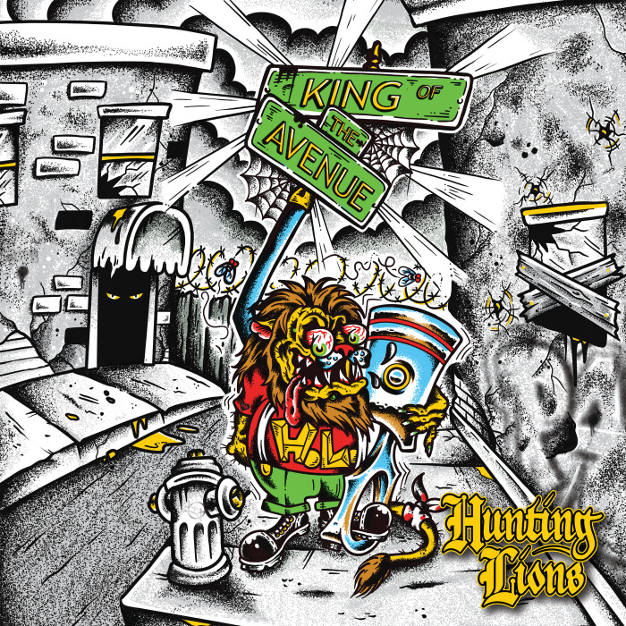 Hunting Lions King Of The Avenue Punk Rock Theory