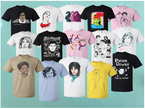 Kathleen Hanna launches TEES 4 TOGO T-shirt line