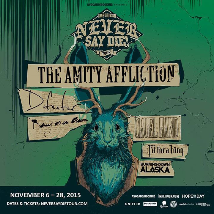 Never Say Die! Tour @ Trix this Saturday!