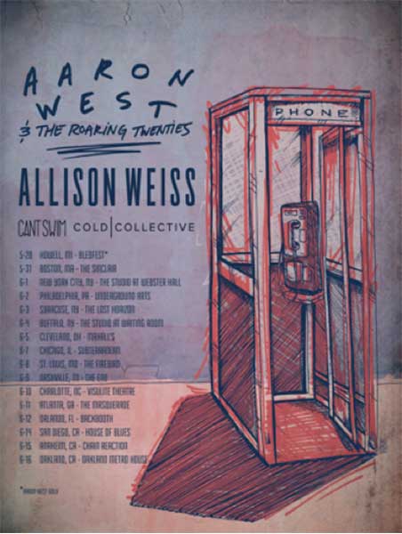Aaron West and The Roaring Twenties announce upcoming tour