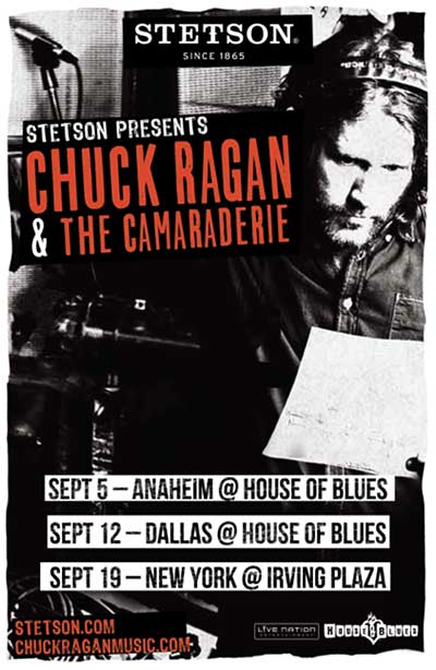 Chuck Ragan goes yee-haw with Stetson