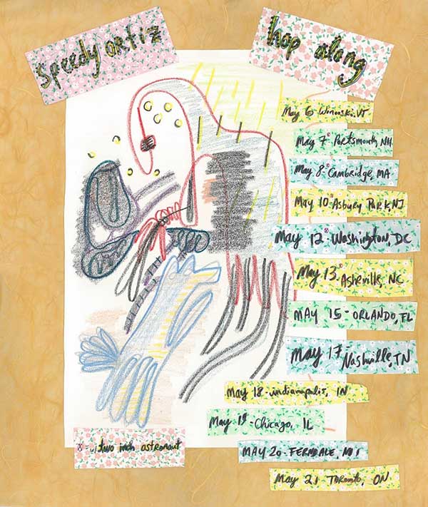 Hop Along and Speedy Ortiz announce co-headline tour