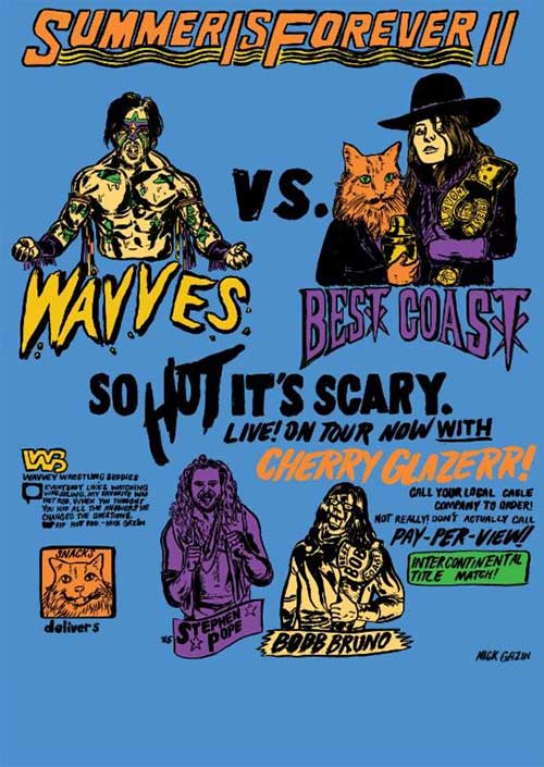 Wavves and Best Coast announce co-headline tour featuring Cherry Glazerr