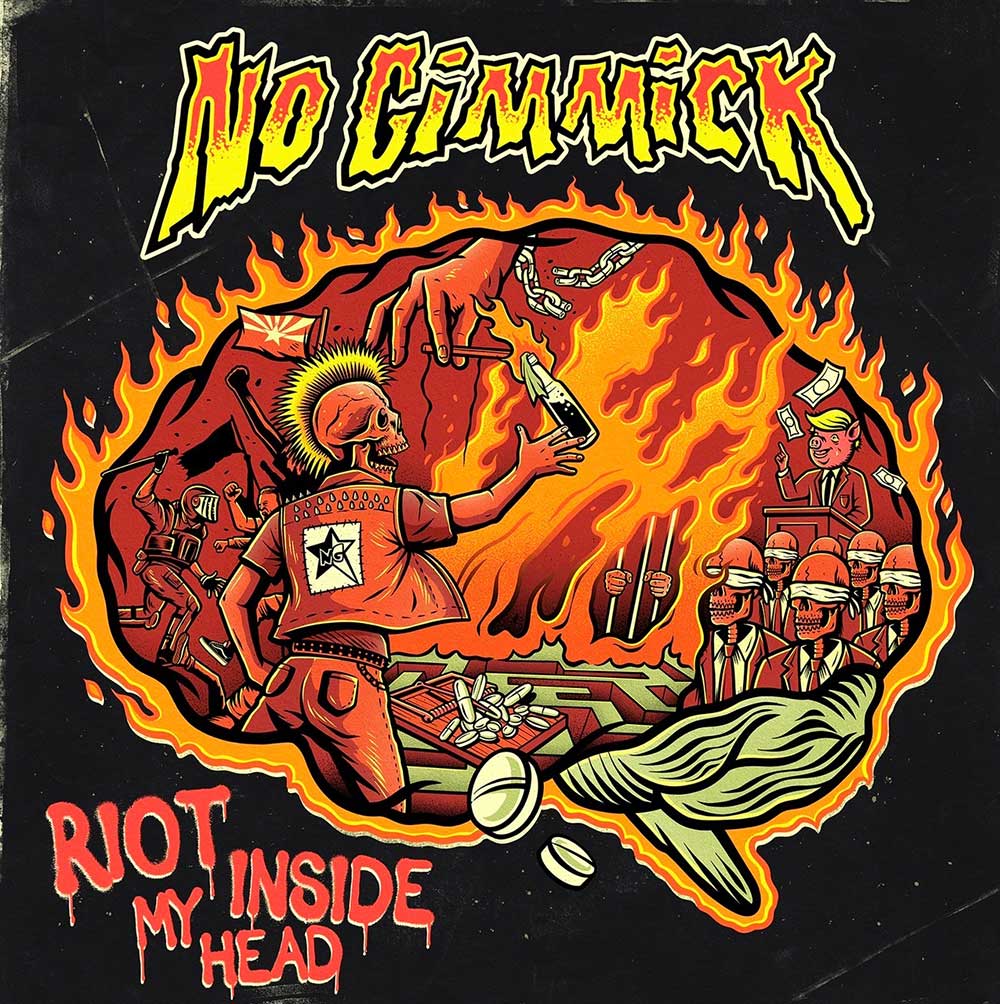 No Gimmick Riot Inside My Head Punk Rock Theory