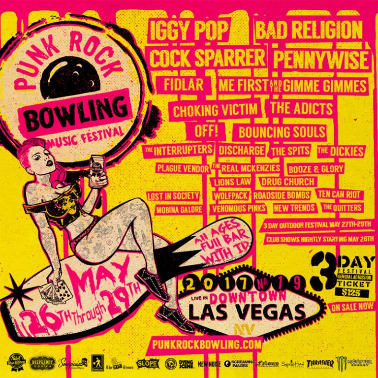 Punk Rock Bowling & Music Festival announces 2017 lineup