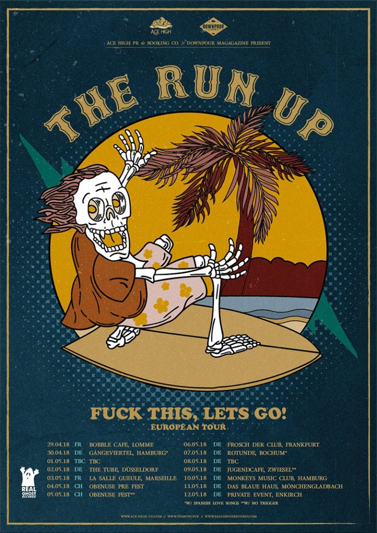 The Run Up announce European tour
