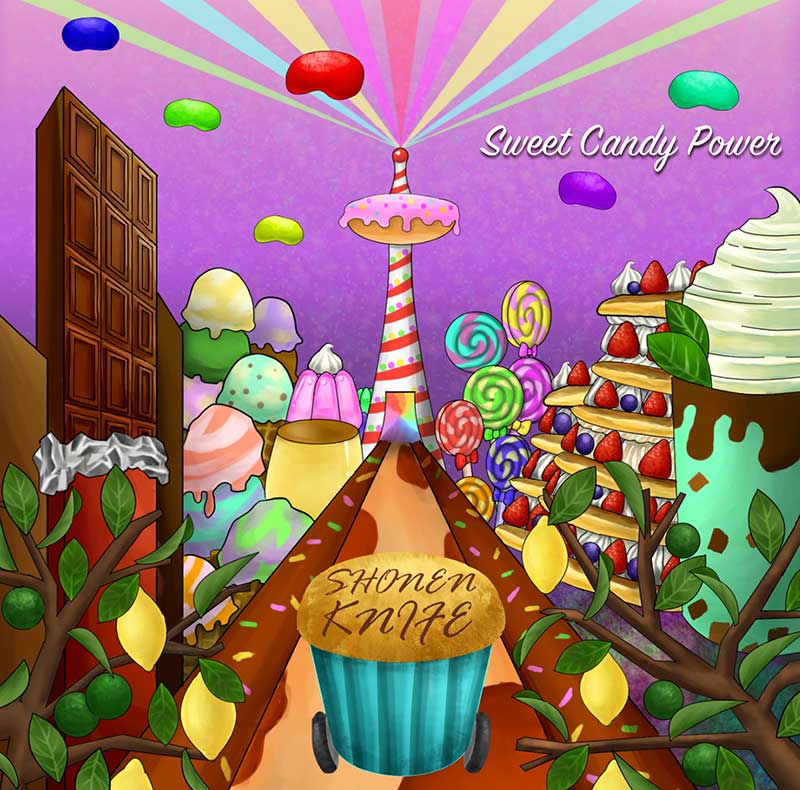 Shonen Knife Sweet Candy Power Punk Rock Theory