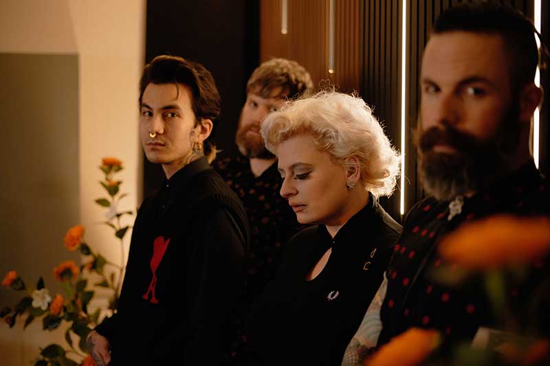Tess & The Details share video for new single 'Standing On The Edge'
