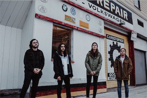 Homesafe sign with Pure Noise Records